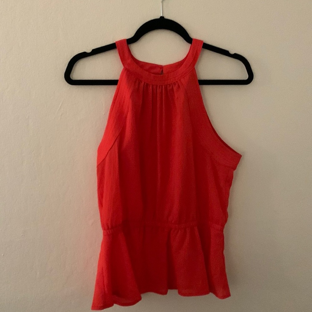 Coral top - perfect for spring